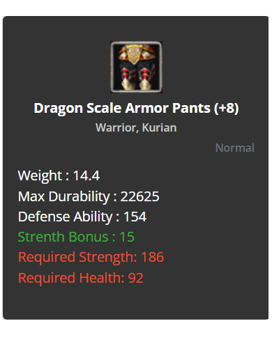 +8 Dragon Set