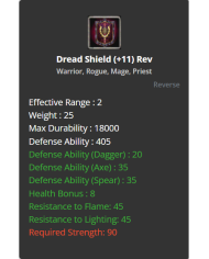 +9 Dread Shield