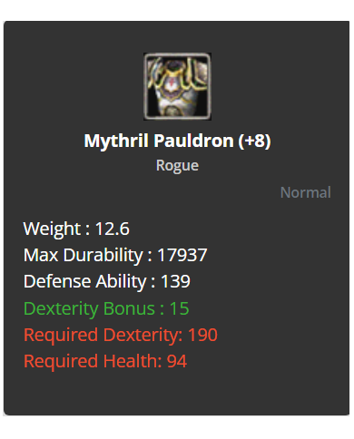 +8 Mythrill Set