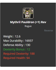 +1 reb mythrill set/+0 coc