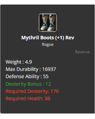 +1 reb mythrill set/+0 coc