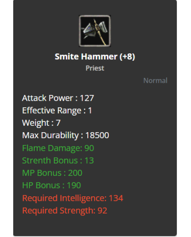Smite hammer 