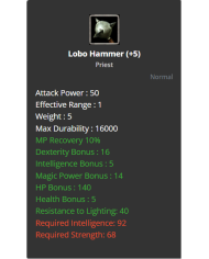 glass belt ve lobo +5