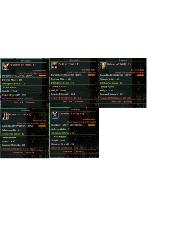 priest itemleri