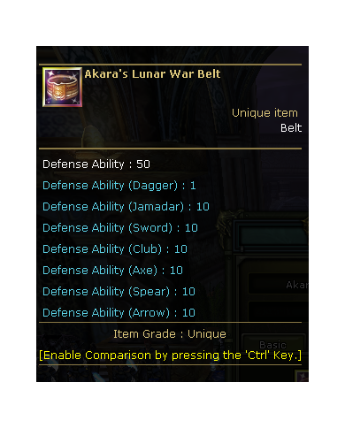 priest itemleri