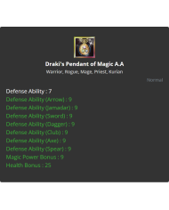 draki pendant magıc aa