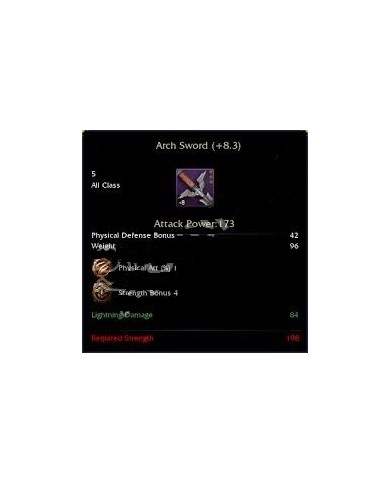 arch sword 8.3 str 4 str 3